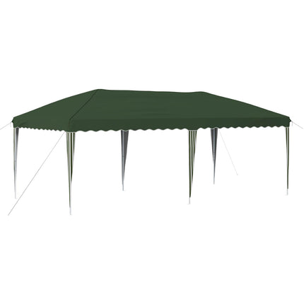 Pop-up Partytält 575 x 290 x 245 cm Grön