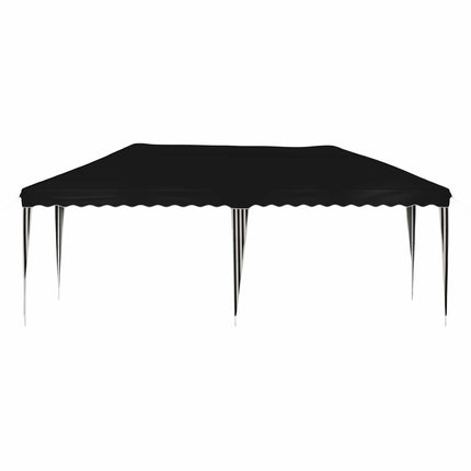 Pop-up Partytält 575 x 290 x 245 cm Svart