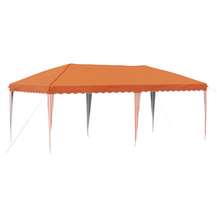 Pop-up Partytält 575 x 290 x 245 cm Orange