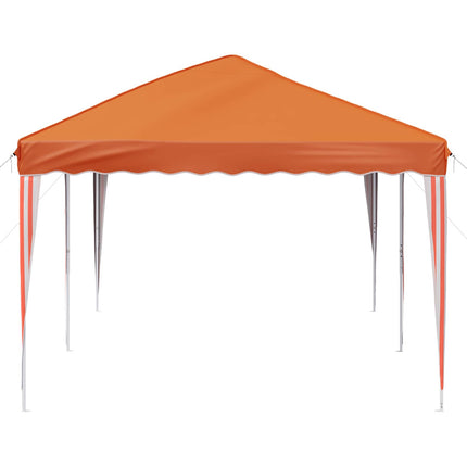 Pop-up Partytält 575 x 290 x 245 cm Orange