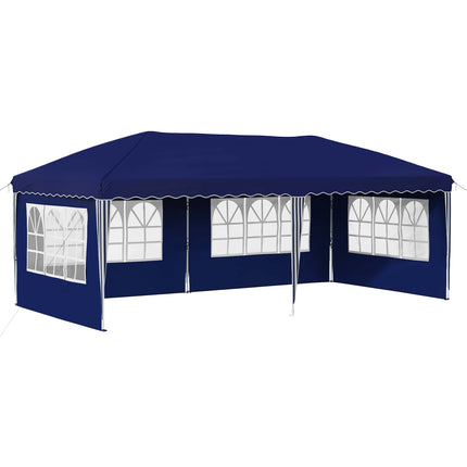 Pop-up Partytält 575 x 289 x 245 cm Blå