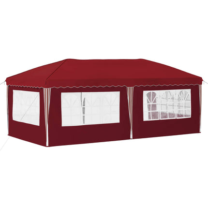Pop-up Partytält 575 x 289 x 245 cm Vinröd