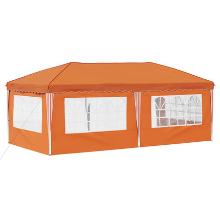 Pop-up Partytält 575 x 289 x 245 cm Orange