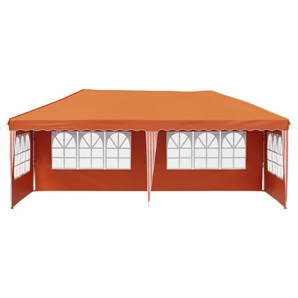 Pop-up Partytält 575 x 289 x 245 cm Orange