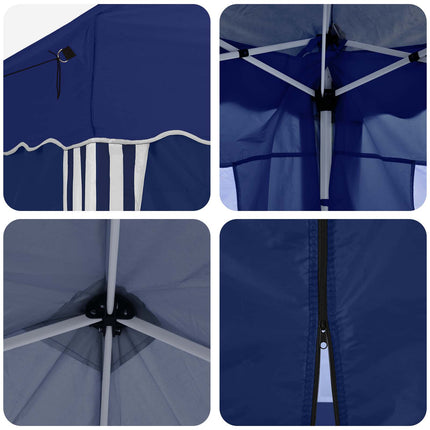 Pop-up Partytält 575 x 288 x 245 cm Blå