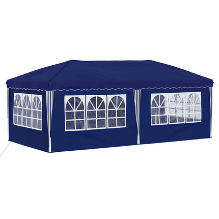 Pop-up Partytält 575 x 288 x 245 cm Blå