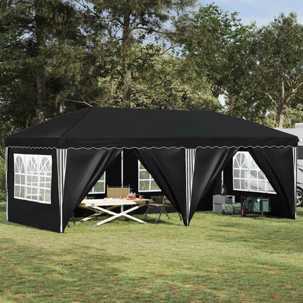 Pop-up Partytält 575 x 288 x 245 cm Antracit