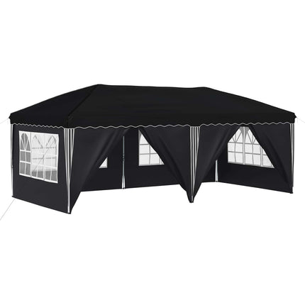 Pop-up Partytält 575 x 288 x 245 cm Antracit