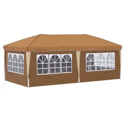Pop-up Partytält 575 x 288 x 245 cm Beige