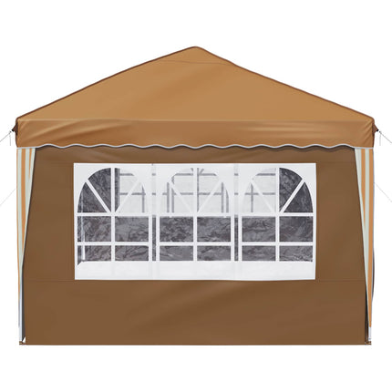 Pop-up Partytält 575 x 288 x 245 cm Beige