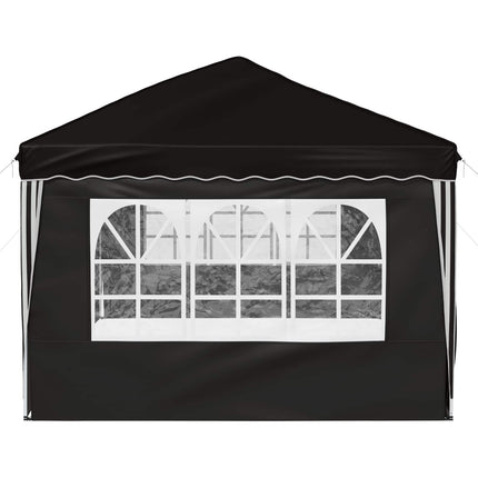 Pop-up Partytält 575 x 288 x 245 cm Svart