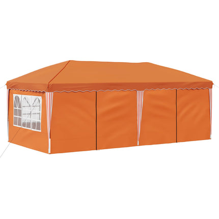 Pop-up Partytält 575 x 288 x 245 cm Orange