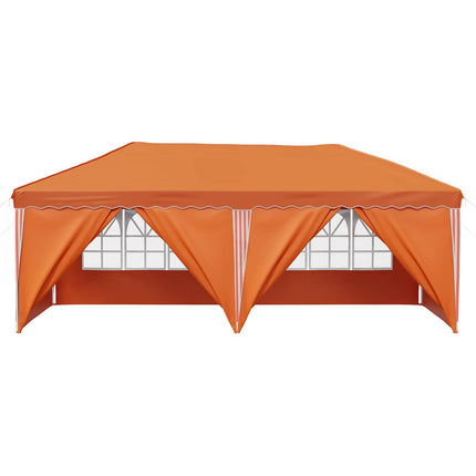 Pop-up Partytält 575 x 288 x 245 cm Orange
