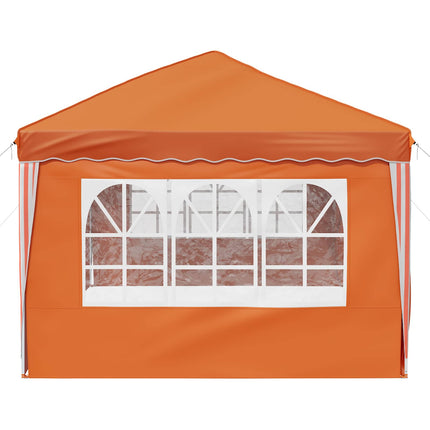 Pop-up Partytält 575 x 288 x 245 cm Orange
