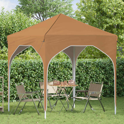 Pop-up Partytält 194 x 194 x 245 cm Beige