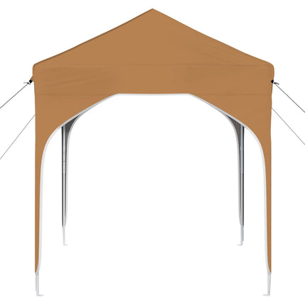 Pop-up Partytält 194 x 194 x 245 cm Beige