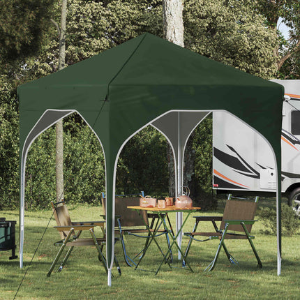 Pop-up Partytält 194 x 194 x 245 cm Grön