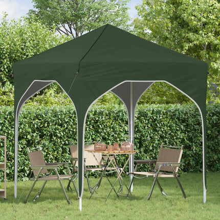 Pop-up Partytält 194 x 194 x 245 cm Grön