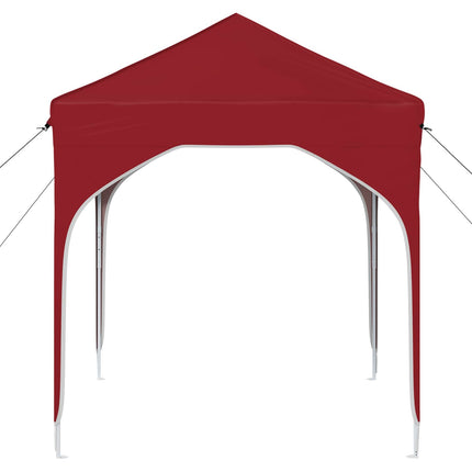 Pop-up Partytält 194 x 194 x 245 cm Vinröd