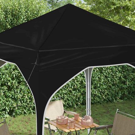 Pop-up Partytält 194 x 194 x 245 cm Svart