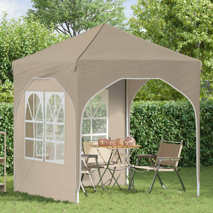 Pop-up Partytält 192 x 192 x 245 cm Gräddvit