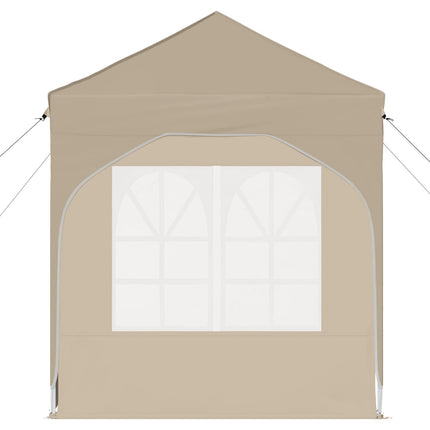 Pop-up Partytält 192 x 192 x 245 cm Gräddvit
