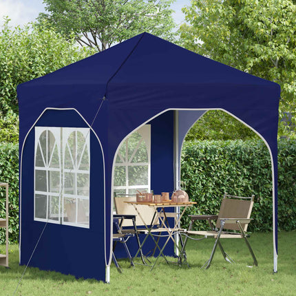 Pop-up Partytält 192 x 192 x 245 cm Blå