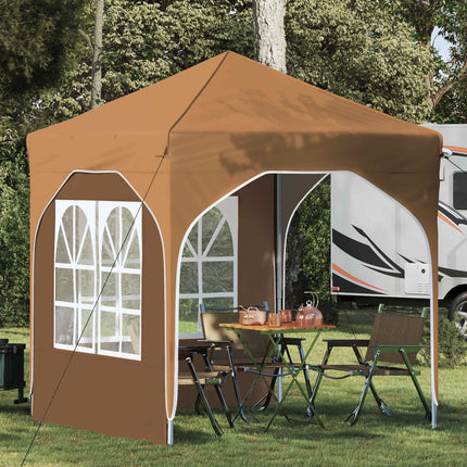 Pop-up Partytält 192 x 192 x 245 cm Beige