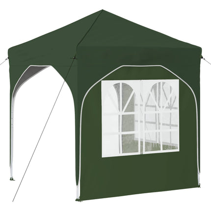Pop-up Partytält 192 x 192 x 245 cm Grön