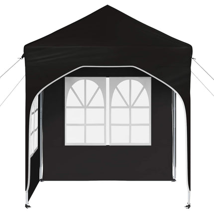 Pop-up Partytält 192 x 192 x 245 cm Svart