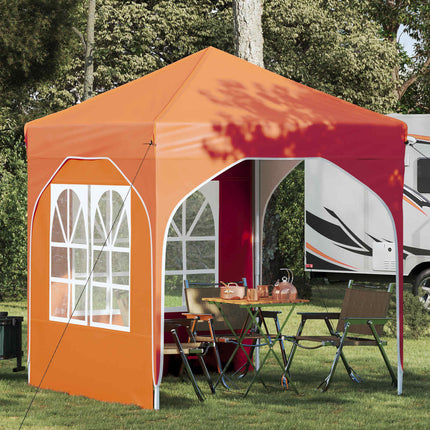 Pop-up Partytält 192 x 192 x 245 cm Orange
