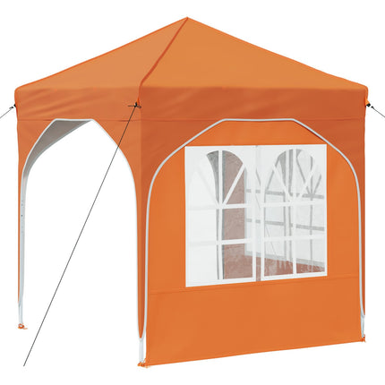 Pop-up Partytält 192 x 192 x 245 cm Orange