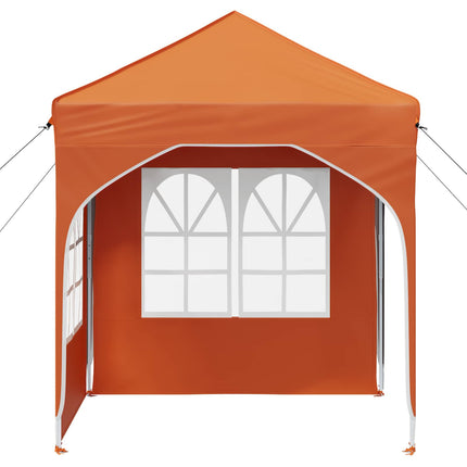 Pop-up Partytält 192 x 192 x 245 cm Orange