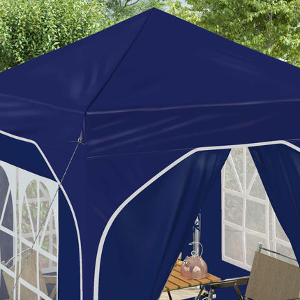 Pop-up Partytält 192 x 192 x 245 cm Blå