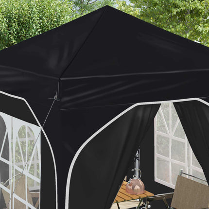 Pop-up Partytält 192 x 192 x 245 cm Antracit