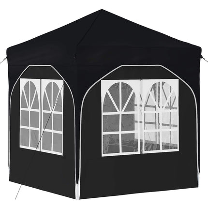 Pop-up Partytält 192 x 192 x 245 cm Antracit