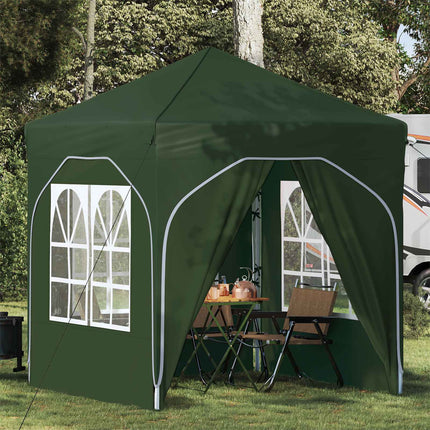 Pop-up Partytält 192 x 192 x 245 cm Grön
