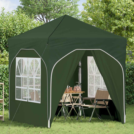 Pop-up Partytält 192 x 192 x 245 cm Grön