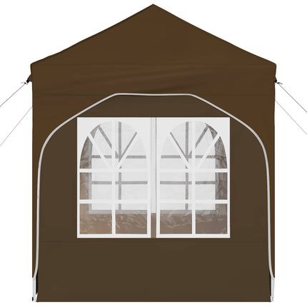 Pop-up Partytält 192 x 192 x 245 cm Taupe