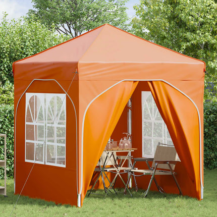 Pop-up Partytält 192 x 192 x 245 cm Orange