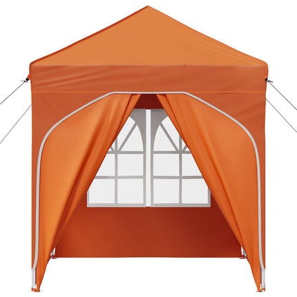 Pop-up Partytält 192 x 192 x 245 cm Orange