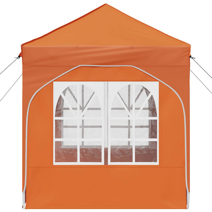 Pop-up Partytält 192 x 192 x 245 cm Orange