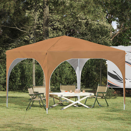Pop-up Partytält 290 x 290 x 245 cm Beige