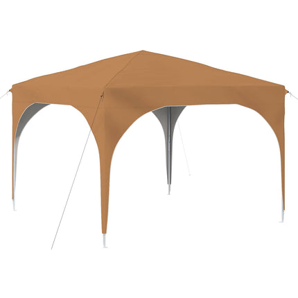 Pop-up Partytält 290 x 290 x 245 cm Beige