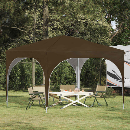 Pop-up Partytält 290 x 290 x 245 cm Taupe