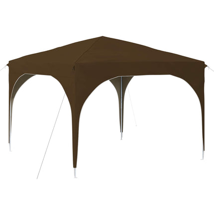 Pop-up Partytält 290 x 290 x 245 cm Taupe