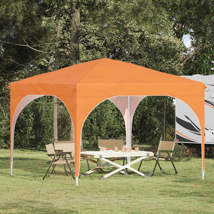 Pop-up Partytält 290 x 290 x 245 cm Orange