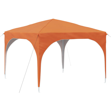 Pop-up Partytält 290 x 290 x 245 cm Orange