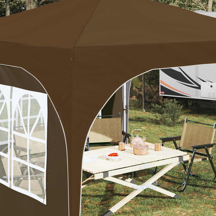 Pop-up Partytält 290 x 290 x 245 cm Taupe