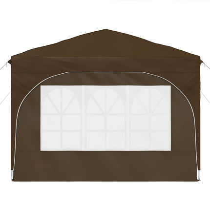 Pop-up Partytält 290 x 290 x 245 cm Taupe